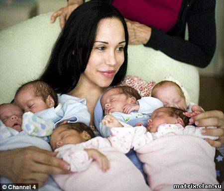 Происшествия:Мать восьми близнецов Надю Сулейман выгоняют из дома