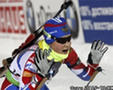 Спорт:Российские биатлонистки выиграли две медали в гонке с масс-старта