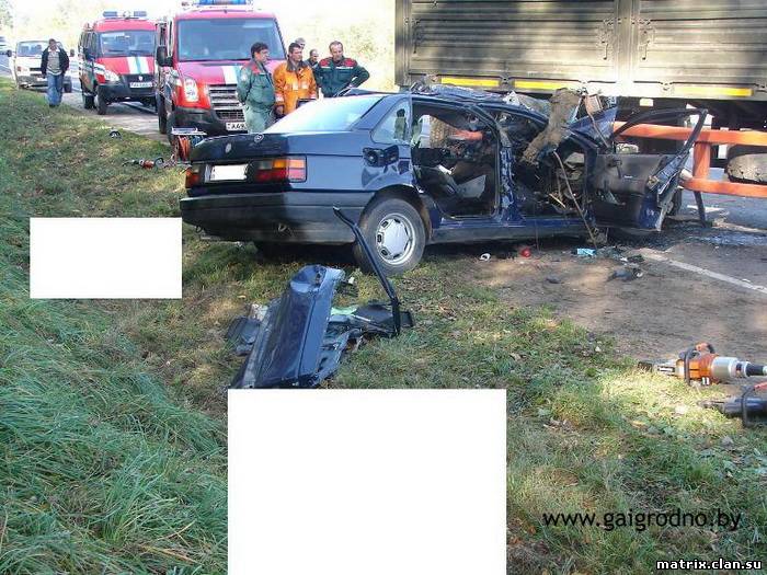 Происшествия:Страшная авария под Гродно: погибли три женщины, четвертая - в реанимации